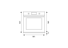 Bertazzoni F6011MODELN Built In Single Oven