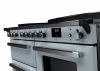 Rangemaster ESDLO110EIPMSB/CM1 110cm Wide Induction Range Cooker OC - Misty Blue /Chrome - A Rated