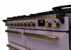 Rangemaster ESDLB110DFPHTH/AB1 110cm Dual Fuel Range Cooker BC Heather /Antique Brass A-Rated
