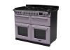 Rangemaster ESDLB110DFPHTH/CM1 110cm Dual Fuel Range Cooker BC Heather /Chrome A-Rated