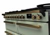 Rangemaster ESDLB110DFPMNT/AB1 110cm Dual Fuel Range Cooker BC Mint /Antique Brass A-Rated