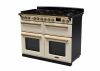 Rangemaster ESDLB110DFPPCR/AB1 110cm Dual Fuel Range Cooker BC Pale Cream /Antique Brass A-Rated