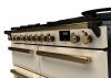 Rangemaster ESDLB110DFPPCR/AB1 110cm Dual Fuel Range Cooker BC Pale Cream /Antique Brass A-Rated