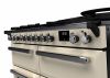 Rangemaster ESDLB110DFPPCR/CM1 110cm Dual Fuel Range Cooker BC Pale Cream /Chrome A-Rated
