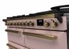Rangemaster ESDLB110DFPPPK/AB1 110cm Dual Fuel Range Cooker BC Pale Pink /Antique Brass A-Rated
