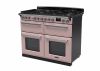 Rangemaster ESDLB110DFPPPK/CM1 110cm Dual Fuel Range Cooker BC Pale Pink /Chrome A-Rated