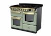 Rangemaster ESDLO110DFPMNT/AB1 110cm Dual Fuel Range Cooker OC Mint /Antique Brass A-Rated