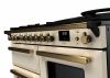 Rangemaster ESDLO110DFPPCR/AB1 110cm Dual Fuel Range Cooker OC Palr Cream /Antique Brass A-Rated