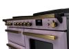 Rangemaster ESDLO110EIPHTH/AB1 110cm Wide Induction Range Cooker OC - Heather / Antique Brass - A Rated