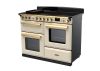Rangemaster ESDLO110EIPPCR/AB1 110cm Wide Induction Range Cooker OC - Pale Cream / Antique Brass - A Rated