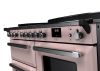 Rangemaster ESDLO110EIPPPK/CM1 110cm Wide Induction Range Cooker OC - Pale Pink /Chrome - A Rated