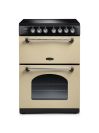 Rangemaster CLA60EICR/C Classic Induction Electric Cooker with Double Oven Cream-Chrome, A Rated