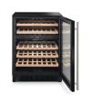 Rangemaster RDZ6046BL/ Wine Cabinet 60cm Black with Stainless Steel trim