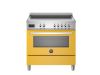 Bertazzoni PRO95I1EGIT Professional 90cm Range Cooker Single Oven Induction Yellow