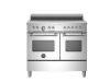 Bertazzoni MAS105I2EXC Master 100cm Range Cooker Twin Oven Induction Stainless Steel