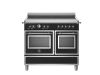 Bertazzoni HER105I2ENET Heritage 100cm Range Cooker Twin Oven Induction Matt Black
