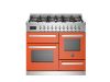 Bertazzoni PRO106L3EART Professional 100cm Range Cooker XG Oven Dual Fuel Orange