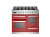 Bertazzoni PRO106L3EROT Professional 100cm Range Cooker XG Oven Dual Fuel Red