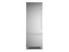 Bertazzoni REF755BBLXTT Professional Series Built-In Plumbed-In 70/30 Fridge Freezer Frost Free - Stainless Steel - F Rated