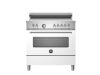 Bertazzoni MAS95I1EBIC Master 90cm Range Cooker Single Oven Induction Matt White