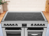 Belling BEL RCA COOKCENTRE 100E STA Electric Range Cooker with Ceramic Hob
