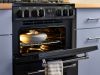 Belling BEL MRA FARMHOUSE 60E BLK Freestanding Electric Cooker