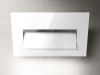 Elica BLOOM-LUX-WH 85cm Angled Chimney Hood - White - A Rated