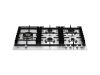 Bertazzoni P905LMODX Modern Series 90cm Gas Hob with Left Wok Burner Stainless Steel