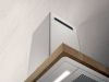 Elica BIO Wide Chimney Hood - White / Oak Wood - A+ Rated