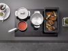 Miele KM7575FR 80cm Wide 6 Zone Induction Hob with 3 PowerFlex Cooking Areas - Black