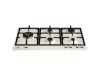 Bertazzoni P905LHERAX Heritage Series 90cm Gas hob with Left Wok burner Ivory Chrome