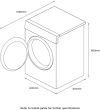Fisher and Paykel DH9060P2 Freestanding Heat Pump Tumble Dryer