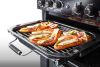 Rangemaster CDL100DFFCY/B Classic Deluxe 100 Dual Fuel Cranberry with Brass trim A Rated
