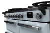 Rangemaster ESDL100DFPMSB/CM1 100cm Wide Dual Fuel Range Cooker - Misty Blue / Chrome - A Rated