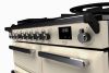Rangemaster ESDL100DFPPCR/CM1 100cm Wide Dual Fuel Range Cooker - Pale Cream / Chrome - A Rated
