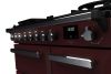 Rangemaster ESDL90DFPBOR/CM1 90cm Wide Dual Fuel Range Cooker - Bordeaux / Chrome - A Rated