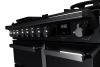 Rangemaster ESDL90DFPGBL/CM1 90cm Wide Dual Fuel Range Cooker - Gloss Black / Chrome - A Rated