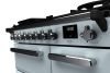 Rangemaster ESDL90DFPMSB/CM1 90cm Wide Dual Fuel Range Cooker - Misty Blue / Chrome - A Rated