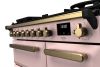Rangemaster ESDL90DFPPPK/AB1 90cm Wide Dual Fuel Range Cooker - Pale Pink / Antique Brass - A Rated