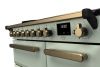 Rangemaster ESDL90EIPMNT/AB1 90cm Wide Induction Range Cooker - Mint / Antique Brass - A Rated