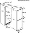AEG OSC5S14ES Integrated Fridge Freezer