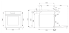 Bertazzoni FMOD6117CTS3 Modern Series TFT 60cm Oven 11 Functions PYRO + TOTAL STEAM -  Obsidian