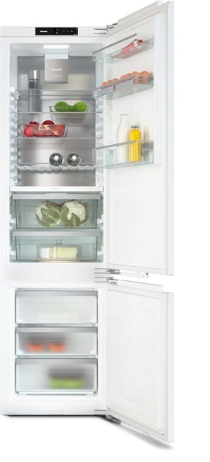 Miele KFN7844C Fully Integrated 70/30 Fridge Freezer No Frost with Fixed Hinge - C Rated