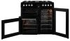 Beko KDVF90K 90cm Dual Fuel Range Cooker, Black, A Rated