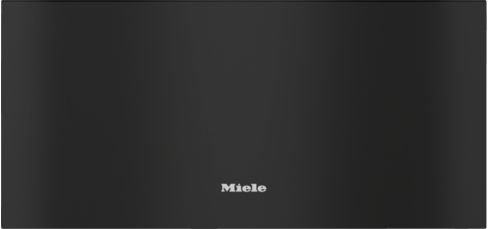 Miele ESW7020OBBL Pureline 29cm High Warming Drawer - Obsidian Black