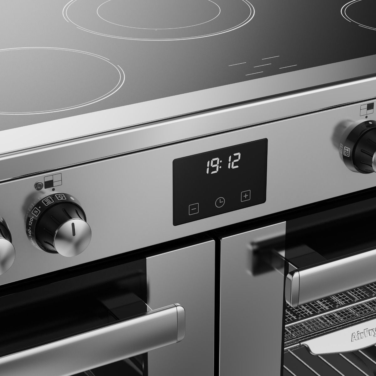 Belling BEL RCA COOKCENTRE 100E STA 100cm Range Cooker E SS 444411798 at Cartersdirect in Brighton Haywards Heath Horsham Worthing Storrington