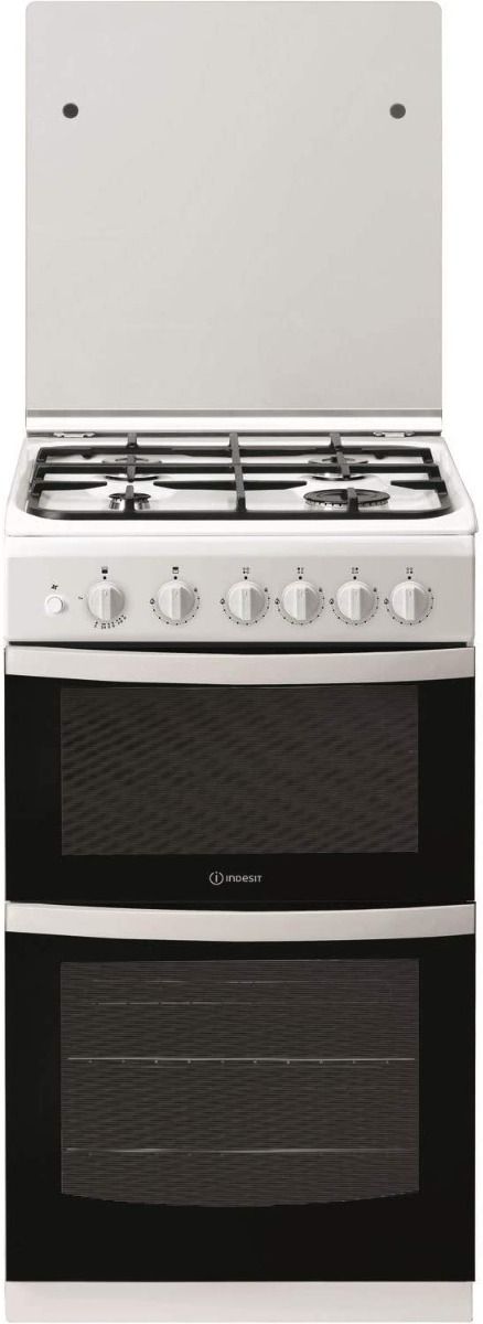 Indesit gas cooker with electric oven on sale