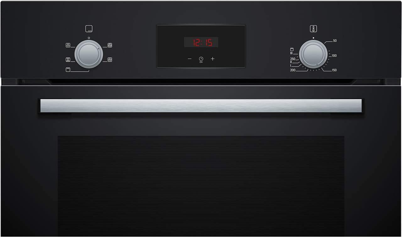 Bosch HHF113BA0B A Serie 2 Single Ovens Black at Cartersdirect
