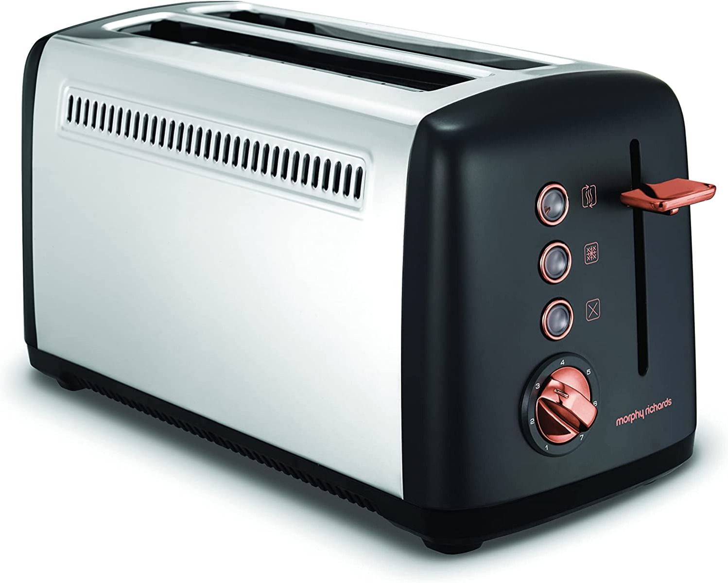 Long 4 slice best sale toaster