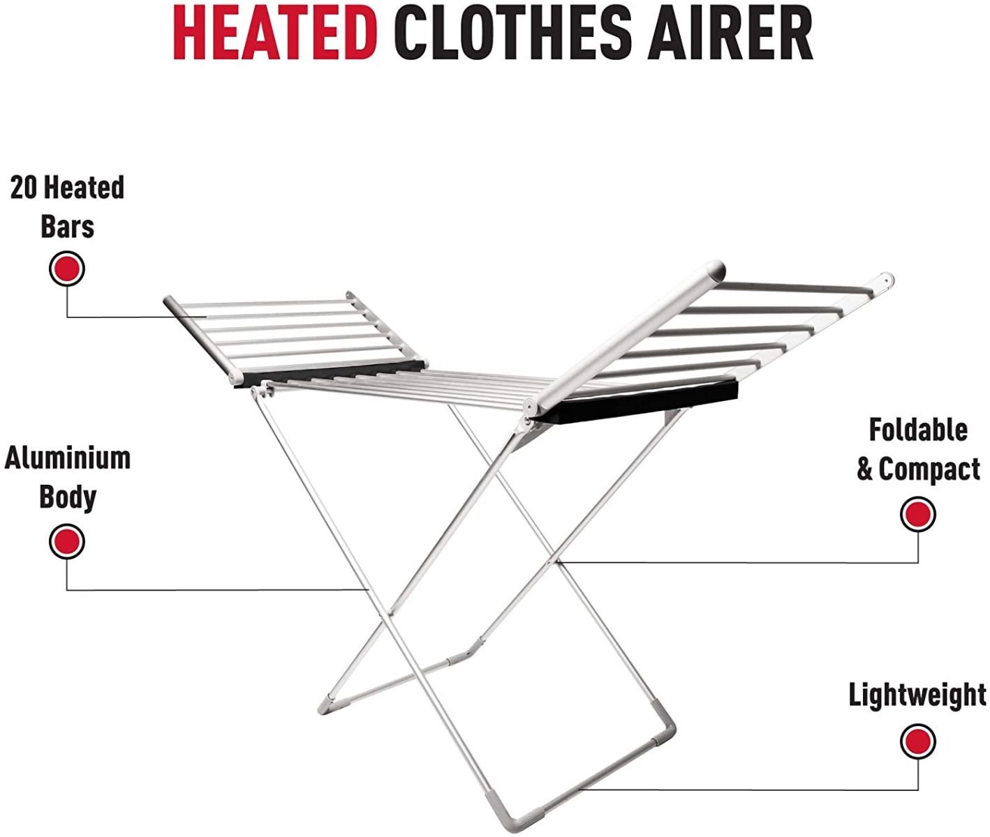 Haden heated airer deals